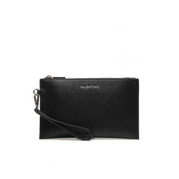 Saszetka barbati -  piele ecologica - negru - One Size INTL