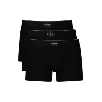 Set de boxeri barbati -  Bumbac - Negru 3035