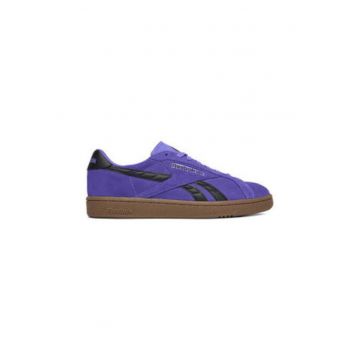 Tenisi violet  din piele naturala - Mov