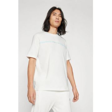 Tricou bumbac - alb - regular2