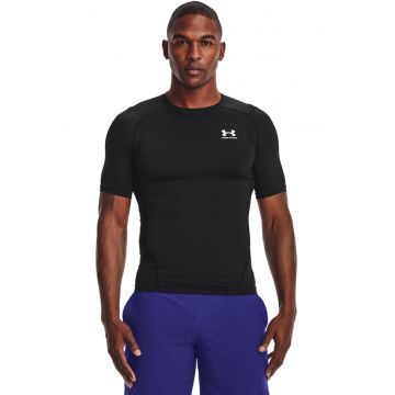 Tricou de compersie pentru fitness HeatGear® - Alb/Negru