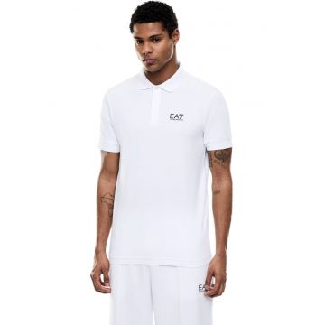Tricou  EA7 Train Core ID M Polo 62506 - Alb