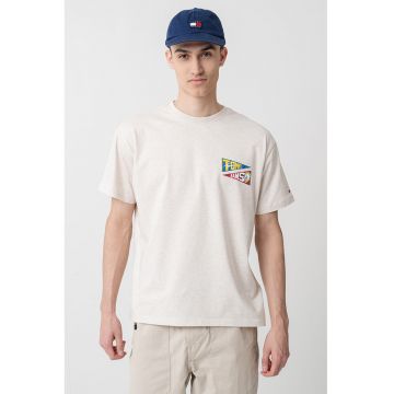 Tricou relaxed-fit din bumbac - Rosu