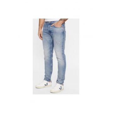 Blugi barbati -  303578121 - Bumbac - Albastru - Albastru