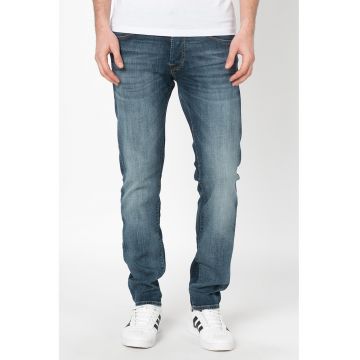 Blugi slim fit Glenn - Bleumarin