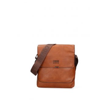 Geanta crossbody din piele ecologica Altorio - Maro scortisoara