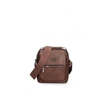 Geanta crossbody din piele ecologica Erevan - Maro