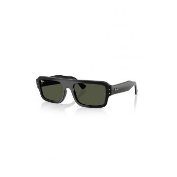 Ochelari de soare dreptunghiulari Flacko - Negru