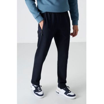 Pantaloni de trening - Barbati - Pantaloni de trening TOMMY pentru barbati croiala - Bleumarin