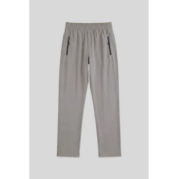 Pantaloni de trening - Pantaloni de trening cu croiala dreaptafsa - Gri