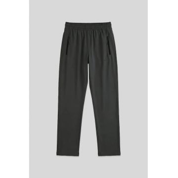 Pantaloni de trening - Pantaloni de trening cu croiala dreaptafsa - Verde padure