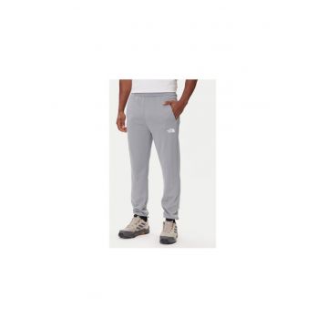 Pantaloni de trening pentru barbati -  poliester - gri