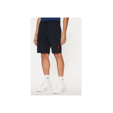 Pantaloni scurti barbati -  305230232 - Bumbac - Albastru - Albastru