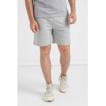 Pantaloni scurti cu logo discret Essential - Gri melange