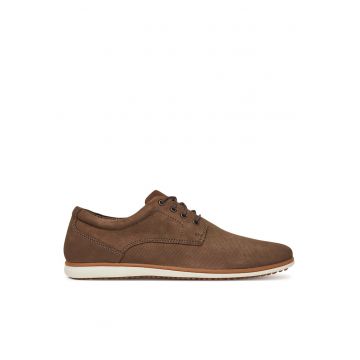 Pantofi barbatesti -  HENSON-29A - piele naturala - maro