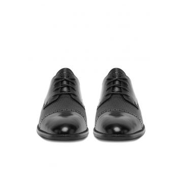 Pantofi barbatesti -  piele naturala negru
