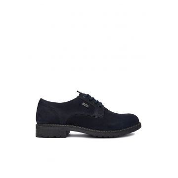 Pantofi barbati -  bleumarin - piele naturala