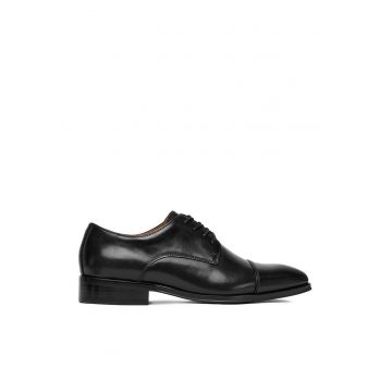 Pantofi barbati -  CEO-FELICE-01 - piele naturala - negru