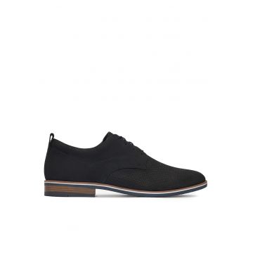 Pantofi barbati -  piele naturala - 65885 - Negru