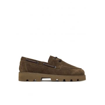 Pantofi barbati -  piele naturala - model 752 - culoare maro