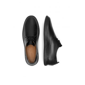 Pantofi barbati -  VITO-04 MB - piele naturala - negru