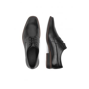 Pantofi barbati -  ZAHARY-03A - piele naturala - negre