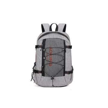 Rucsac textil cu logo - Gri