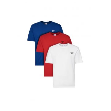 Set 3 tricouri sport barbati  multicolor - bumbac