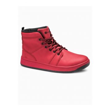 Sneakers barbati T311 - rosu - Rosu/Rosu stins