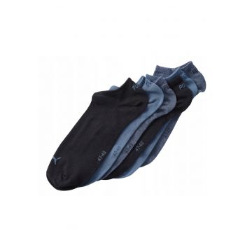 Sosete Sport -  701238879 001 - Bumbac Moale - Cusaturi Plate - Ajustare Elastica - Constructie Respirabila - Multicolore - 6 Bucati