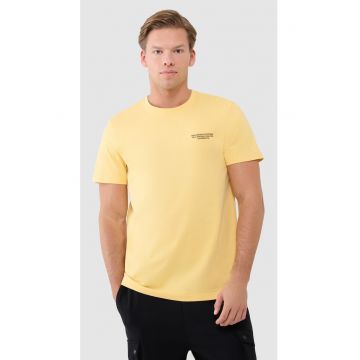Tricou barbati  Bumbac - galben