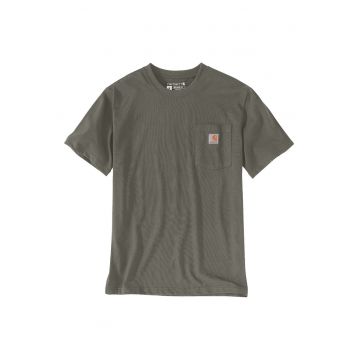 Tricou  bumbac - olive - Verde