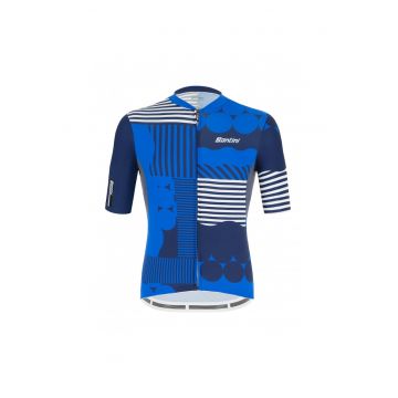 Tricou ciclism barbati  Delta Optic - Albastru