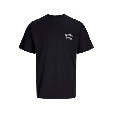Tricou JACK &JONES Organic Relaxed Studio SN 63020 - Negru