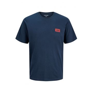 Tricou JACK &JONES Rush Tee SN 62979 - Albastru inchis