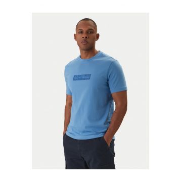Tricou pentru Barbati -  Albastru - din Bumbac