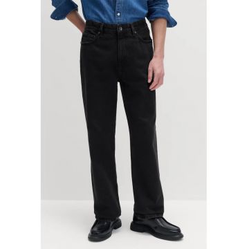 Blugi uni drepti - Negru