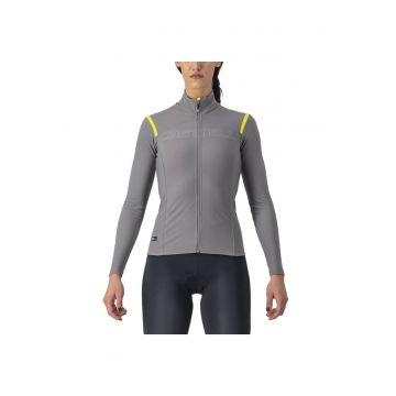 Bluza ciclism dama  Tutto Nano RoS Gri/Lime - Gri
