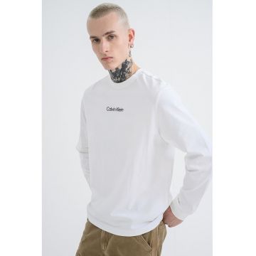 Bluza lejera de bumbac - Alb