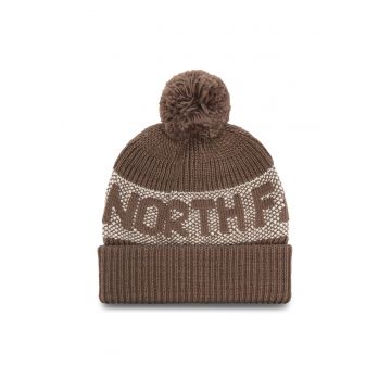 Caciula unisex  Smokey Brown/White Dune - retro - NF0A88QW