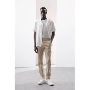 Pantaloni chino slim fit - Maro nisip