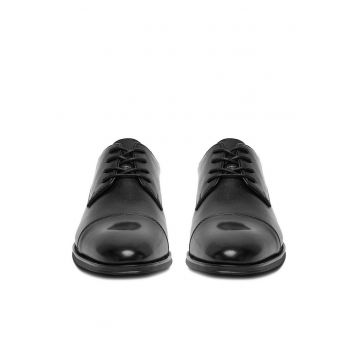 Pantofi barbati -  CEO-FELICE-01 piele naturala - negru