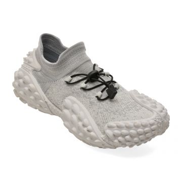 Pantofi sport BITE THE BULLET gri, G0082, din material textil