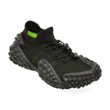 Pantofi sport BITE THE BULLET negri, C6122, din material textil