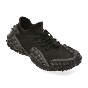 Pantofi sport BITE THE BULLET negri, G0083, din material textil