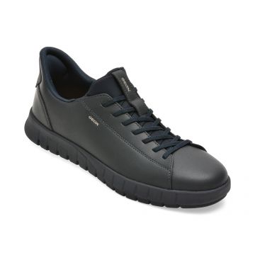 Pantofi sport GEOX bleumarin, U65MAA, din piele naturala