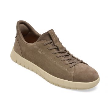 Pantofi sport GEOX gri, U65MAA, din piele intoarsa