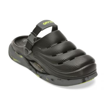 Papuci GRYXX negri, 2707M, din pvc