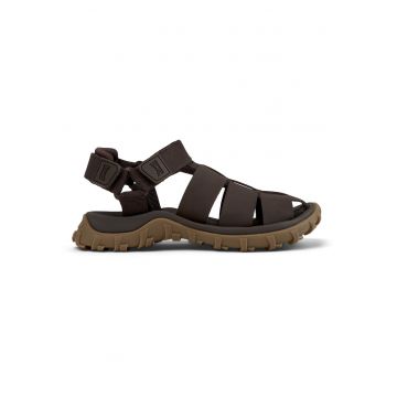 Sandale fisherman din piele Drift Trail 241646 - Maro