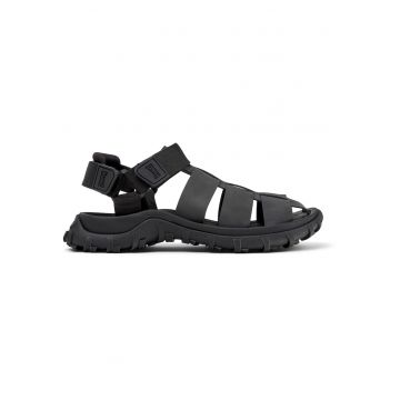Sandale fisherman din piele Drift Trail 241646 - Negru